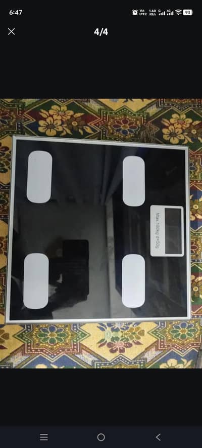 glass weight machine