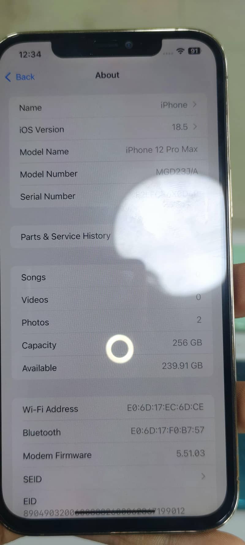 iphone 12 pro max 0