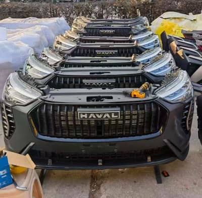 Haval H6 Jolion Front Back Bumpers Headlights Backlights Fenders Doors