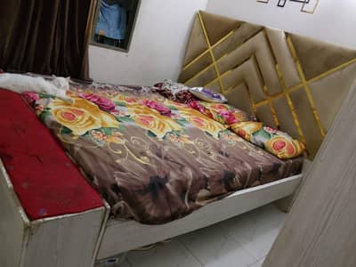 furniture set and iran bed with almari