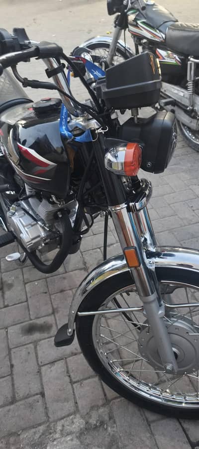 Honda 125 black Rawalpindi number