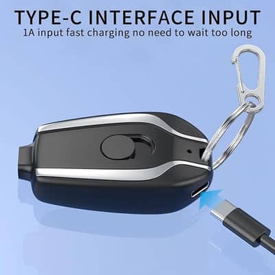 Mini Keychain Power Bank | Ultra-Compact 1500mAh | Free Delivery