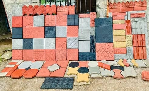 50 mm / 60 mm / 80 mm / pavers / tiles / tuff tiles / blocks