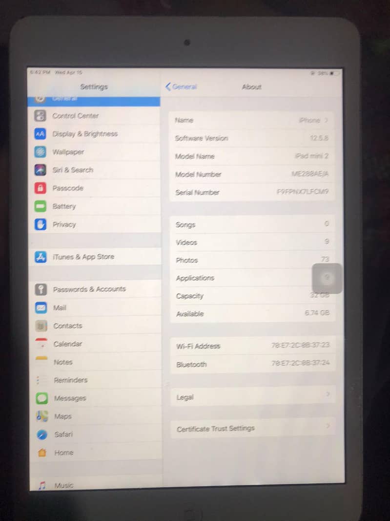 ipad mini 2 1