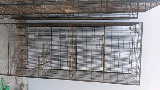 ​9 Heavy Iron Breeding Towers (6.5+ Feet Height)