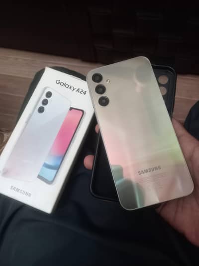 Samsung A24 Pta approved official with box from Dubai