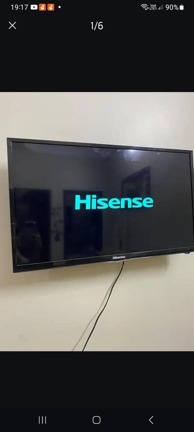 32 inch smart lcd all okay.