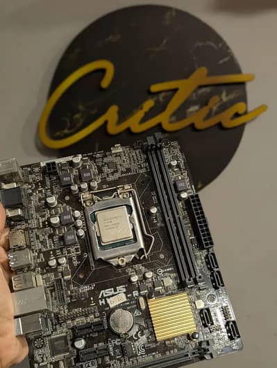 i7 6700 tm + h110m asus motherboard for sale