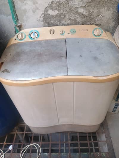 Haier Twin Tub Washer with Spinner | Good Condition | Urgent Sale