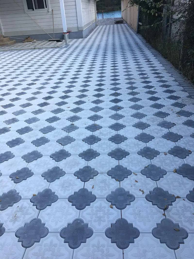 interlock tiles / blocks / pavers / solid blocks / 60mm 6