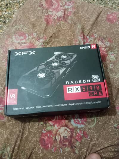 Radeon RX590 GME 8GB TRIPPLE FAN 10/10 condition