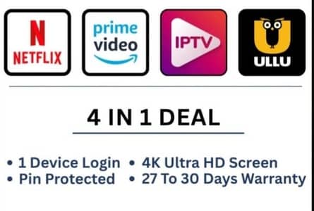 IPTV, netflix, Amazon prime premium tools