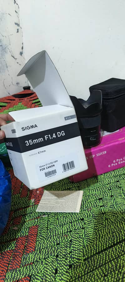 35mm  1.4 Sigma  Lens