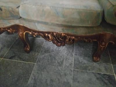 chanioti sofa in sheesham wood  five seater