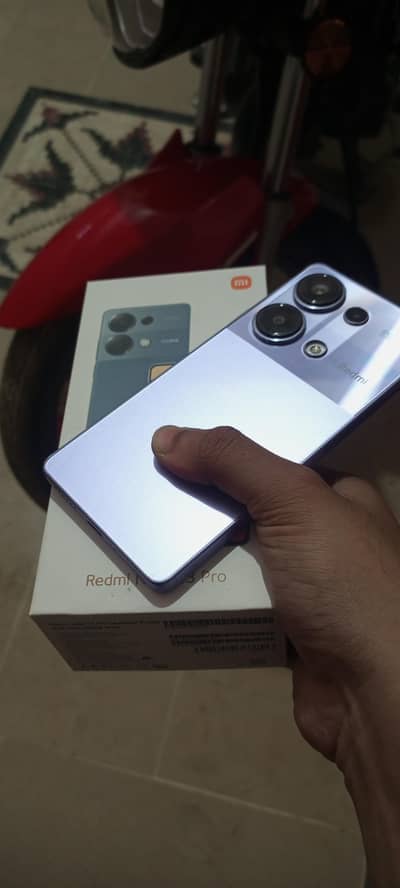 Redmi note 13 pro 8/256 with complete box