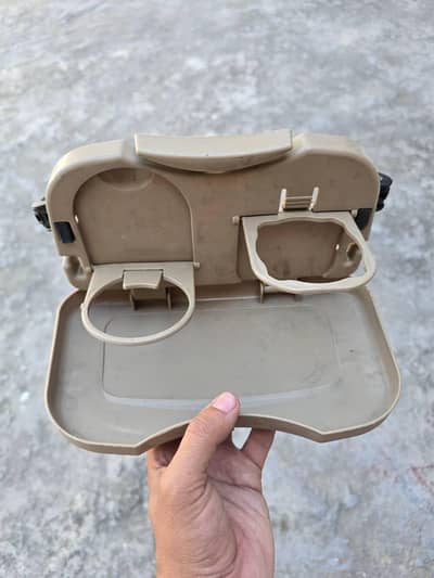 Car Seat Console  / Foldable Car Cup Holder & Mini Table