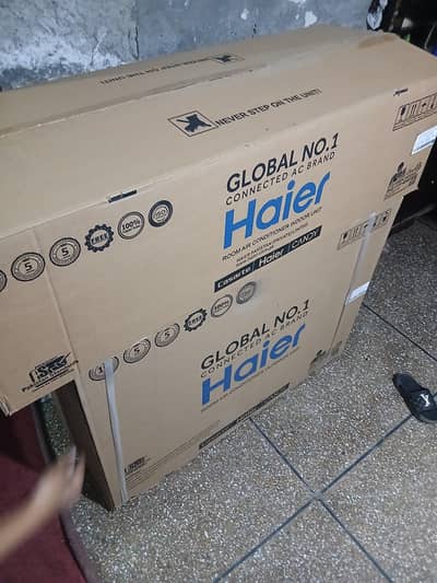 brand new Haire  t3 pro inverter  ac white colour