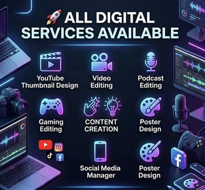 Social media services available