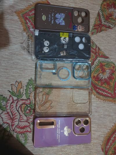 I Itel A70 Only Covers. 5 Covers.