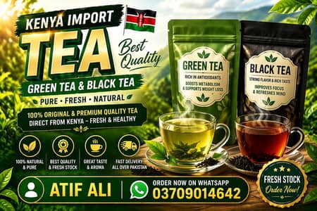 Premium Black Tea | Fresh & Strong Taste