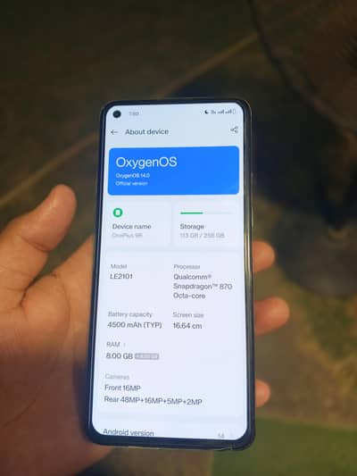 One plus 9R official PTA Approved