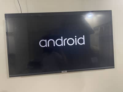 Tcl smart led android tv 40 inch like new