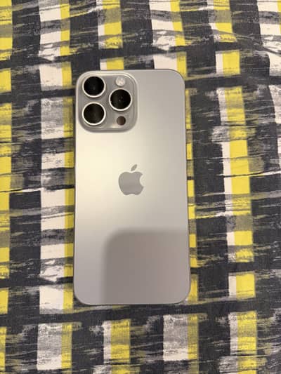 Iphone 15 Pro Max LLA Non PTA Natural Titanium 256GB