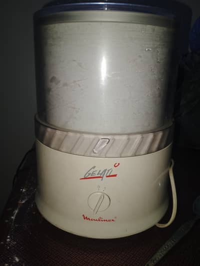 ice cream maker and wheat grinder