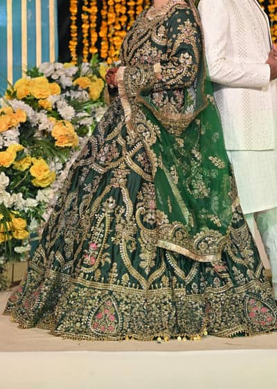Bridal Green Lehnga