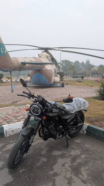 Hi Speed Infinity SR 150CC 2025 Model – Cafe Racer Beast