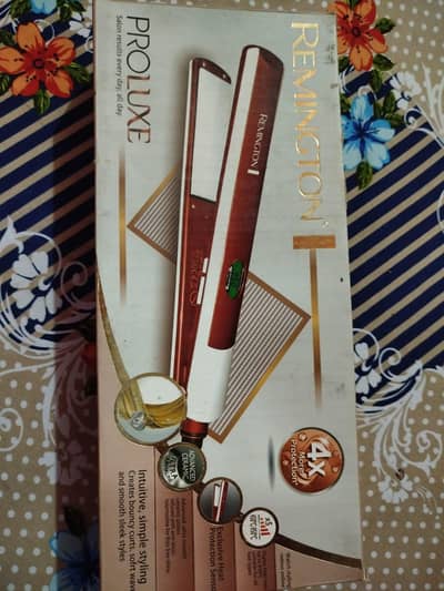 Remington Proluxe Premium Hair Straightener for sale.