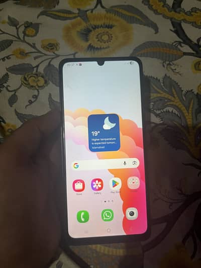 Samsung a06 one hand use full box no open no repair