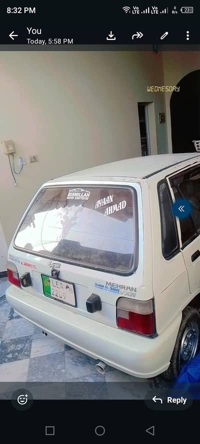 Suzuki Mehran VX 2009