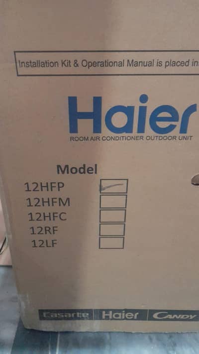 haier Ac brand new pin pack
