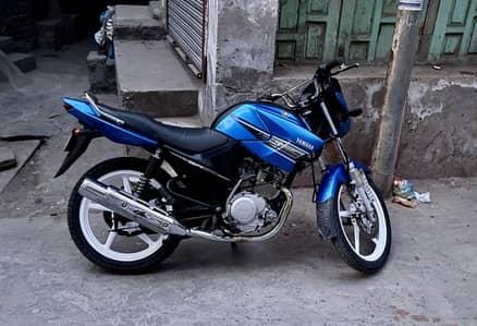 Yamaha ybr 125 bike total genuine location kasur