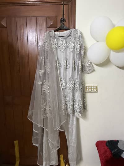 Pre loved wedding wear embroidery frock