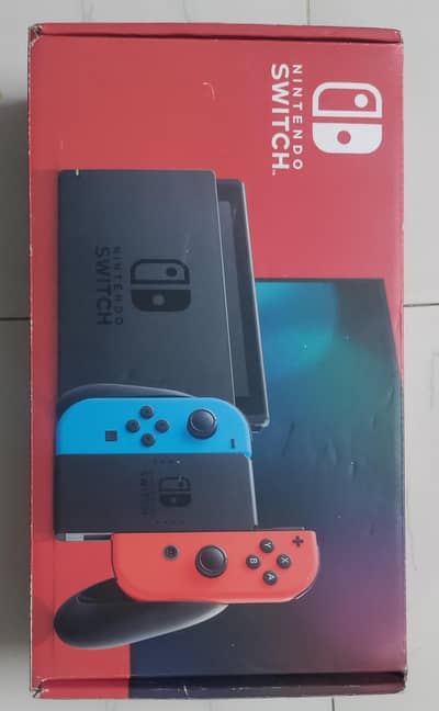 Nintendo Switch Neon Blue Neon Red