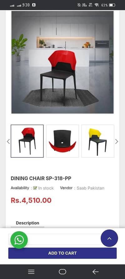 Boss study/dinning chair