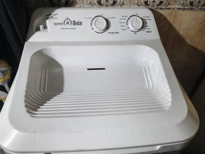 Super Asia Washing machine along with Home aid spinner