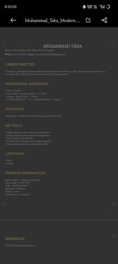 I need job Whatsapp 0320=300/1-8.07