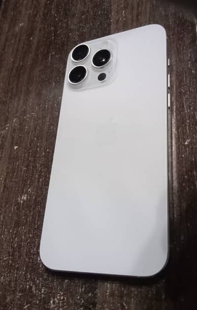 iPhone 16 pro max non PTA 256gb sim working