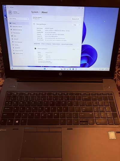 HP Zbook G4 - 32 GB RAM - 4 GB NVIDIA QUADRO - Windows 11 -