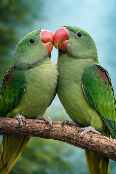 Raw parrots