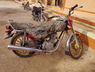 CG125 1986 Karachi number Full Restored