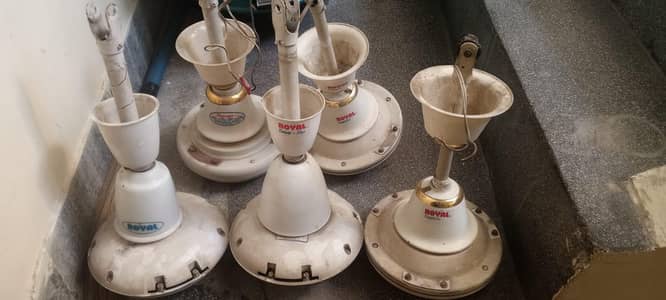 royal fan set of 5 selling in cheap price