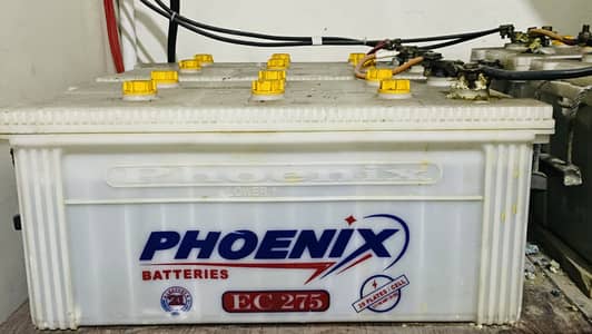 4 Phoenix EC 275 Acid Batteries 29 plates/cell