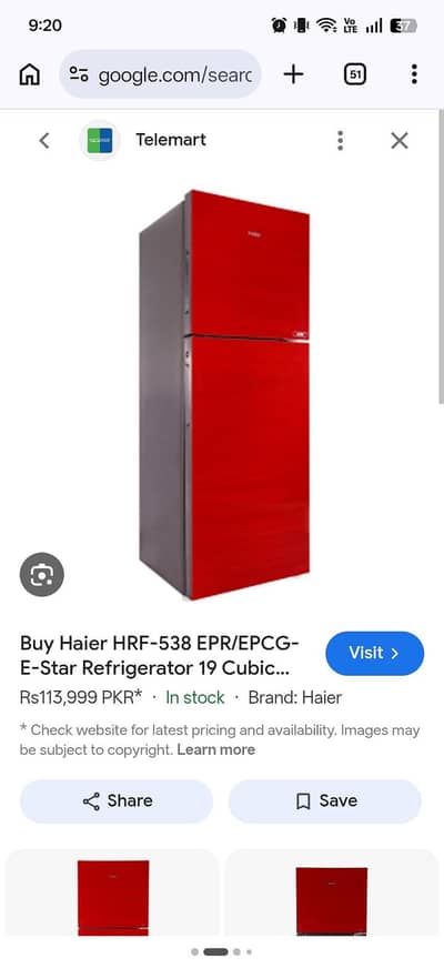 Haier Big fridge