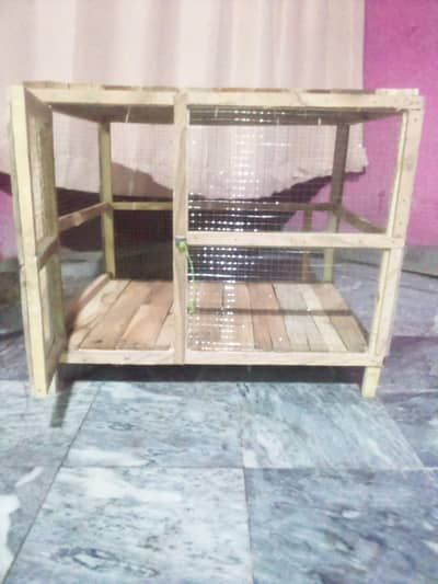 hen's and chick's cage