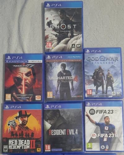 Ps4 Games for sale, Must read description before contacting