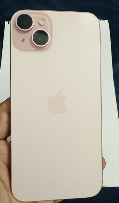 iPhone 15 plus Pink PTA Approved 10/10 Condition